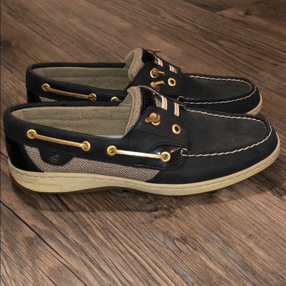 Black Sperry Top-Siders